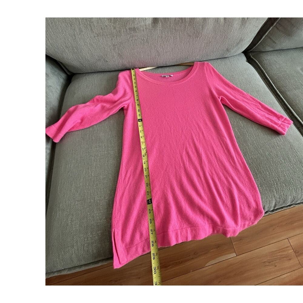 Isaac Mizrahi Pink Cashmere Womans Sweater M - Picture 7 of 9